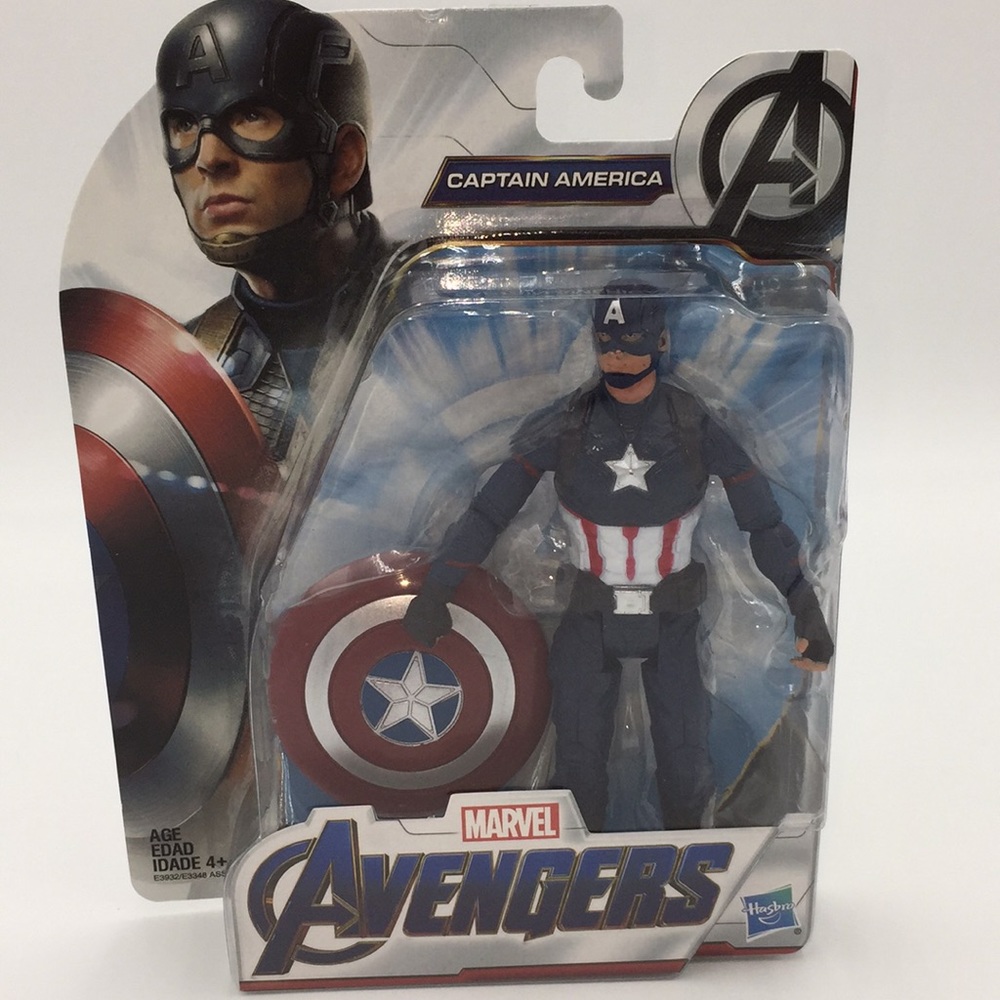 Marvel Avengers Captain America 6” Action Figure Hasbro